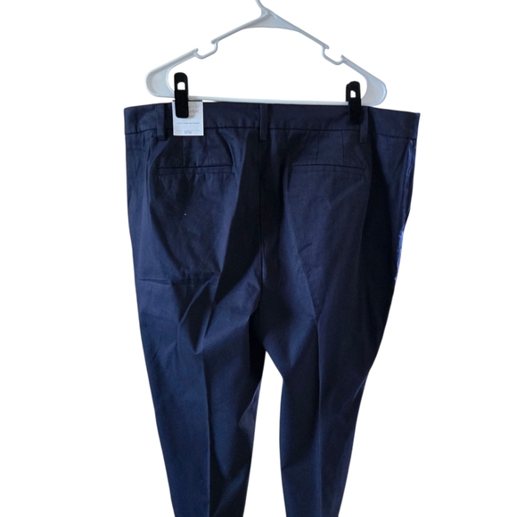 PLUS SIZE*****Talbots Women's Navy Straight Leg Pants - Picture 6 of 9
